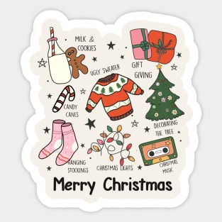 Merry Christmas Sticker